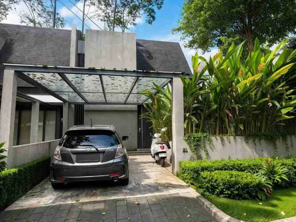 Rumah YVe Habitat sudah sertifikat harga siap nego, unit langka