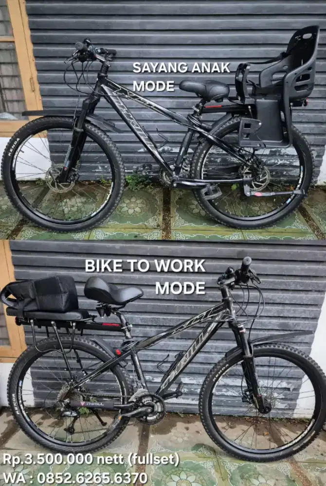 Jual Cepat : Sepeda Thrill Agent XC1. Harga Nett 3,5 jt