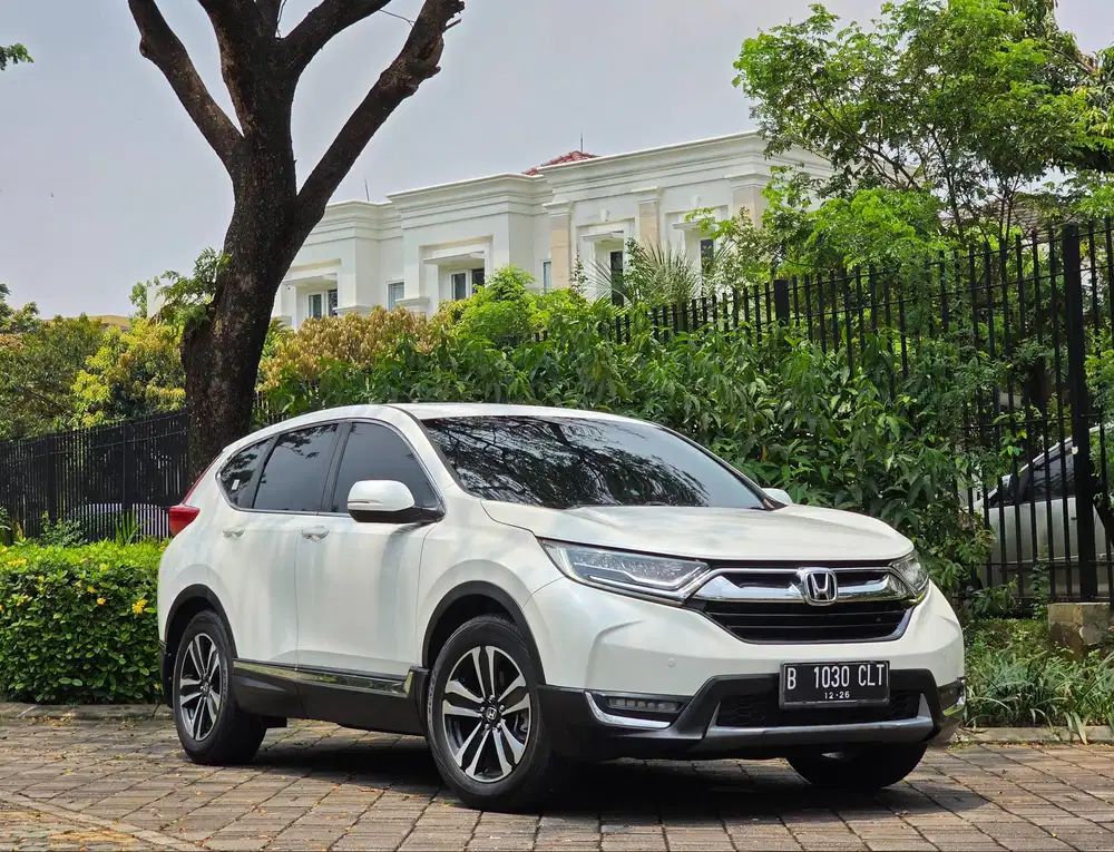 TDP 35.JT|KM.77.RB| CRV PRESTIGE TURBO 1.5 AT 2018 PUTIH SEGER!! CR-V