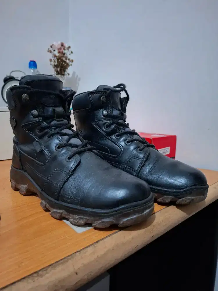 Sepatu Boots Kulit Harley Davidson Size 41