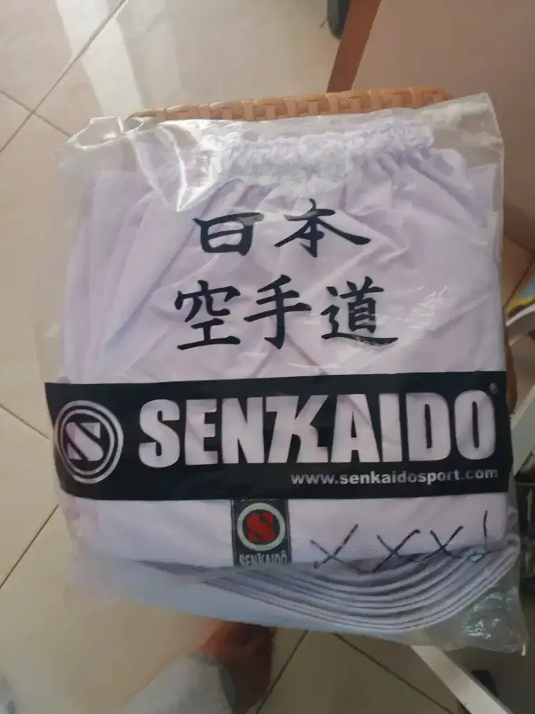 Baju karate senkaido training