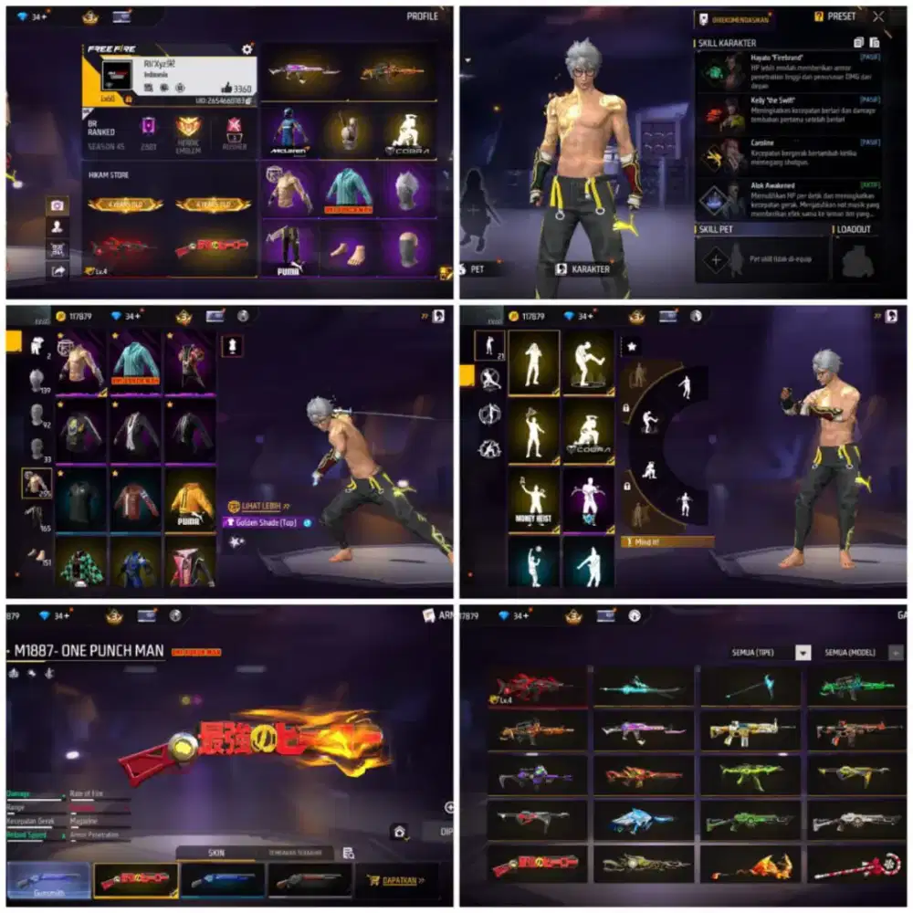 Jual beli akun ff aman dan amanah