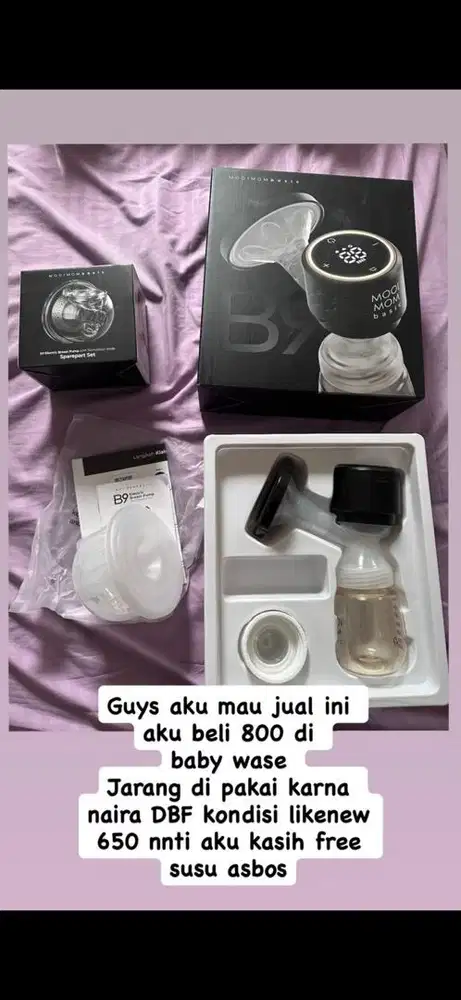 Moimoom pompa asi lengkap fulset