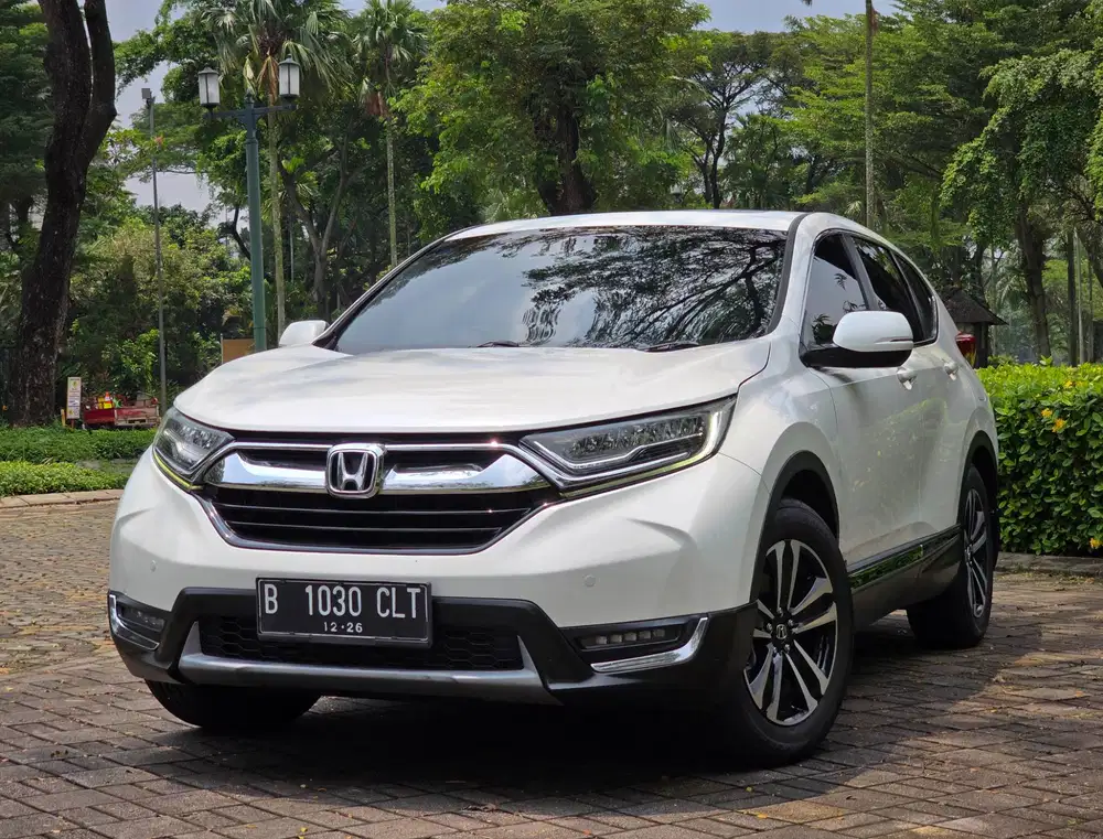 TDP 35.JT|KM.77.RB| CRV PRESTIGE TURBO 1.5 AT 2018 PUTIH SEGER!! CR-V