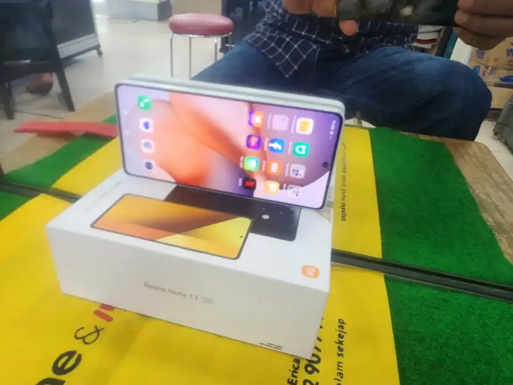 Redmi Note 13 5G Ram 8/256 Gb lengkap normal tampa kendala