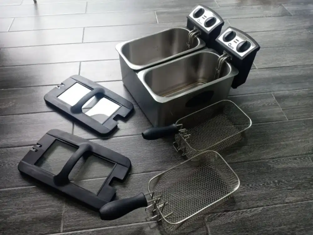Oxone Double Deep Fryer