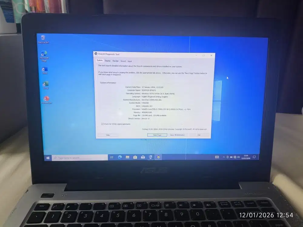 Intel Core i5 Nvidia GeForce 930MX | LAPTOP ASUS A456U MURAH SECOND