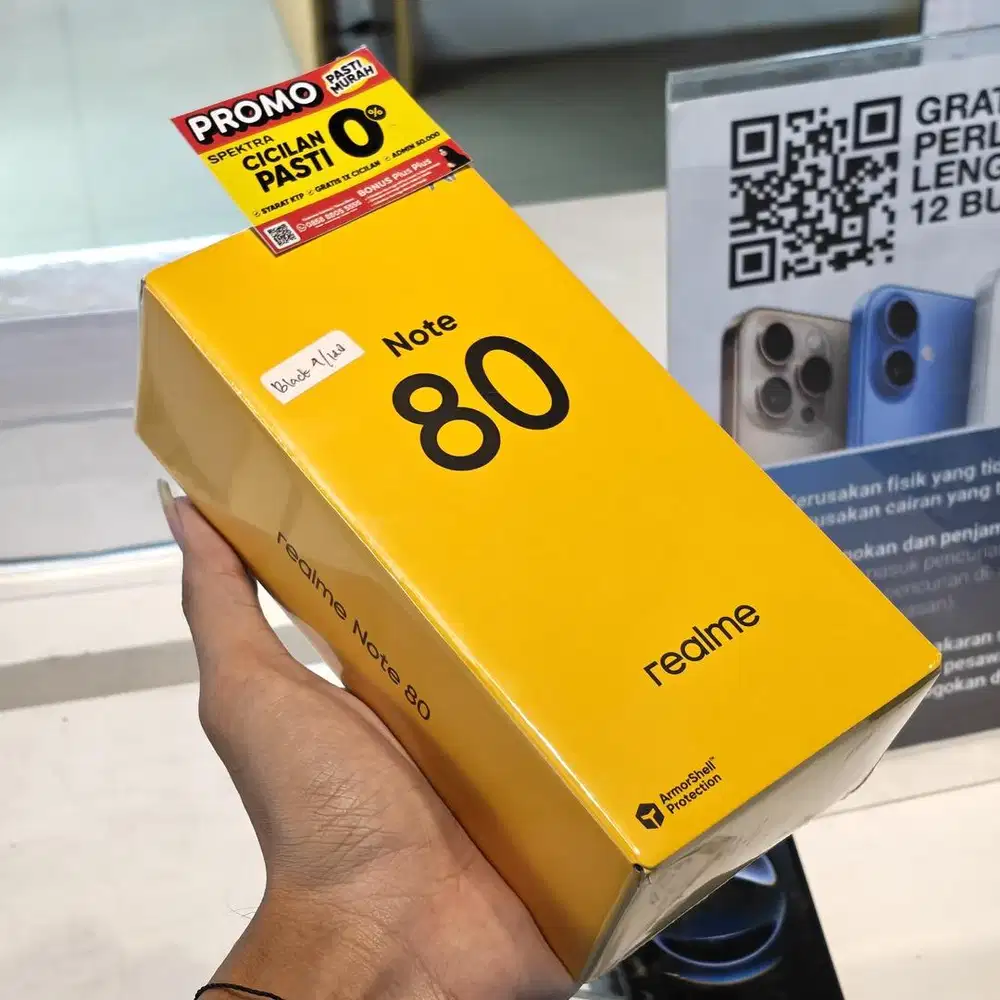 Realme note 80 barang baru