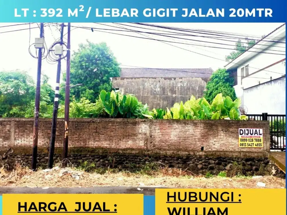 JUAL TANAH JL TIMAH 1 MAKASSAR