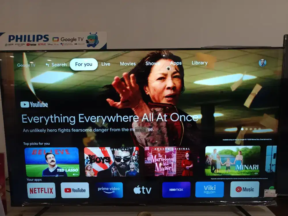 PHILIPS GOOGLE TV 55INCH