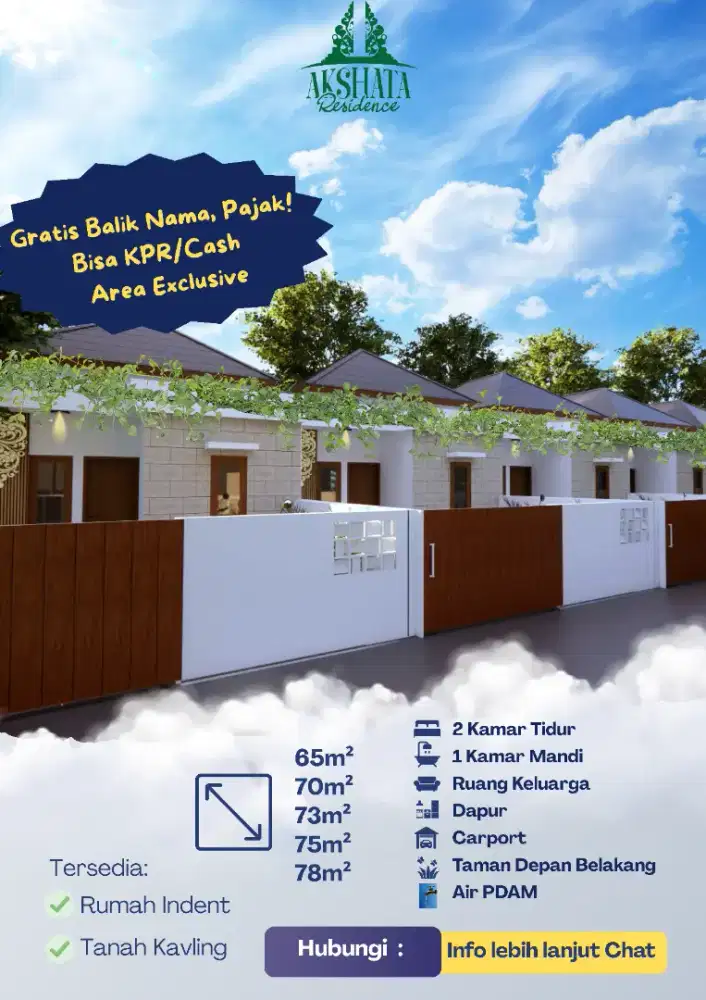 Dijual Tanah/Rumah Murah Dekat Pusat Kota Tabanan