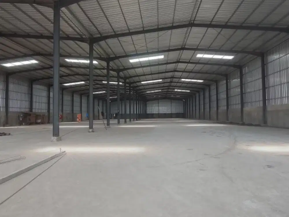 DISEWAKAN GUDANG MANDIRI 2000M2 TERMURAH DI KAWASAN INDUSTRI JATAKE