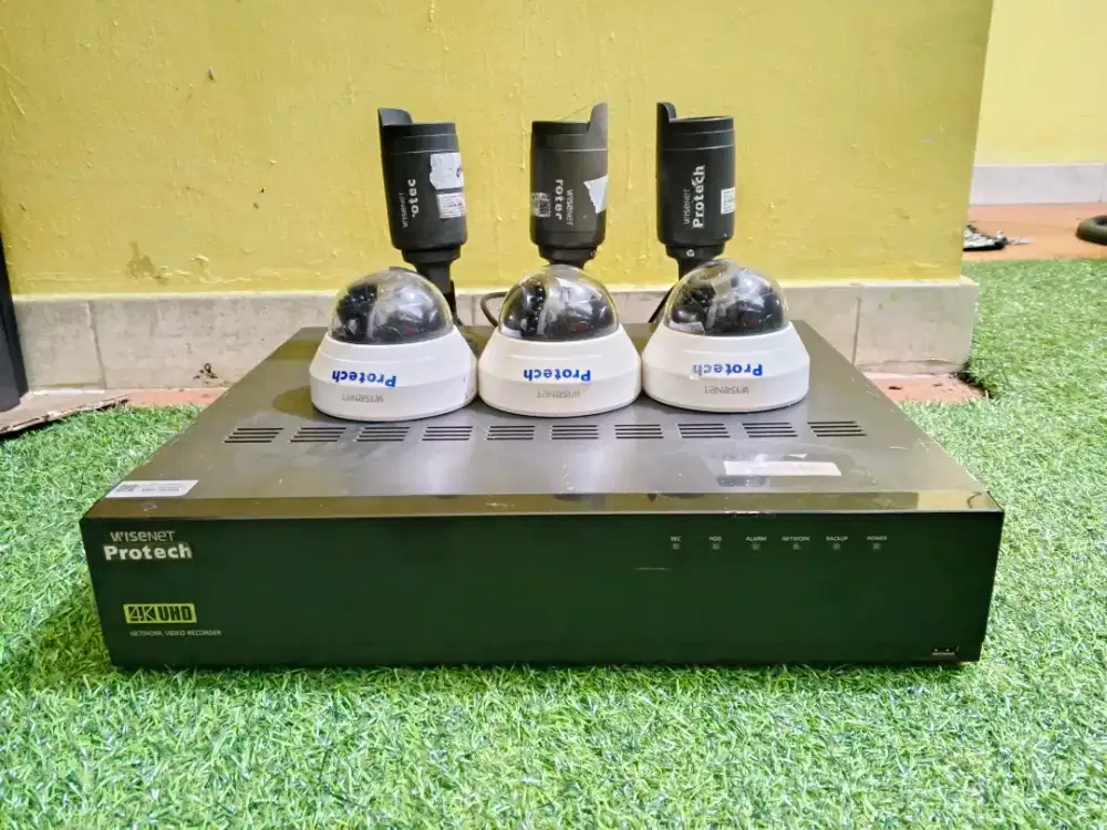 CCTV DAN DVR WISENET PROTECH