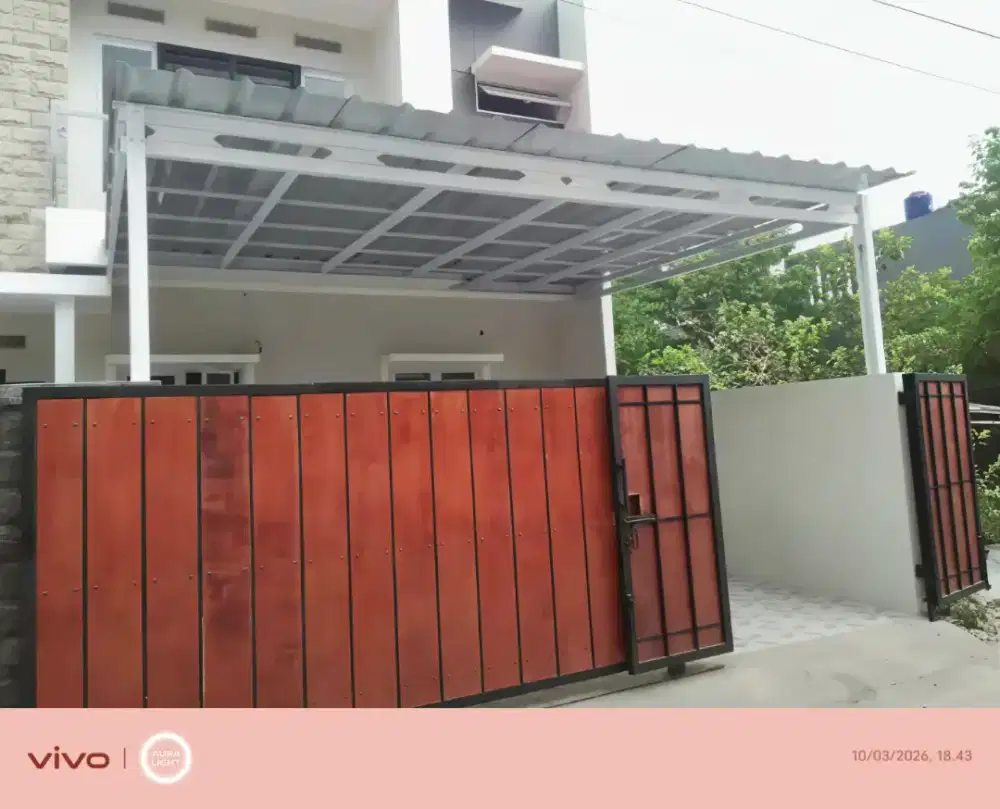 Kanopi baja ringan dan garasi