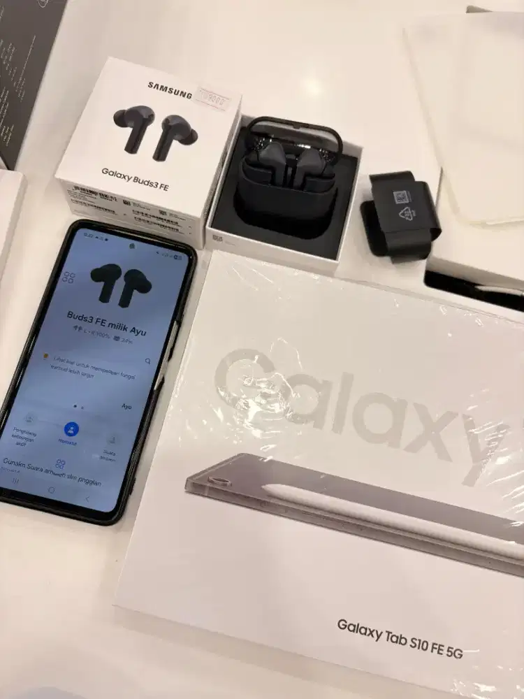 GALAXY TABLET S10FE INCLUDE GALAXY BUDS 3FE / PROMO CICILAN 0%