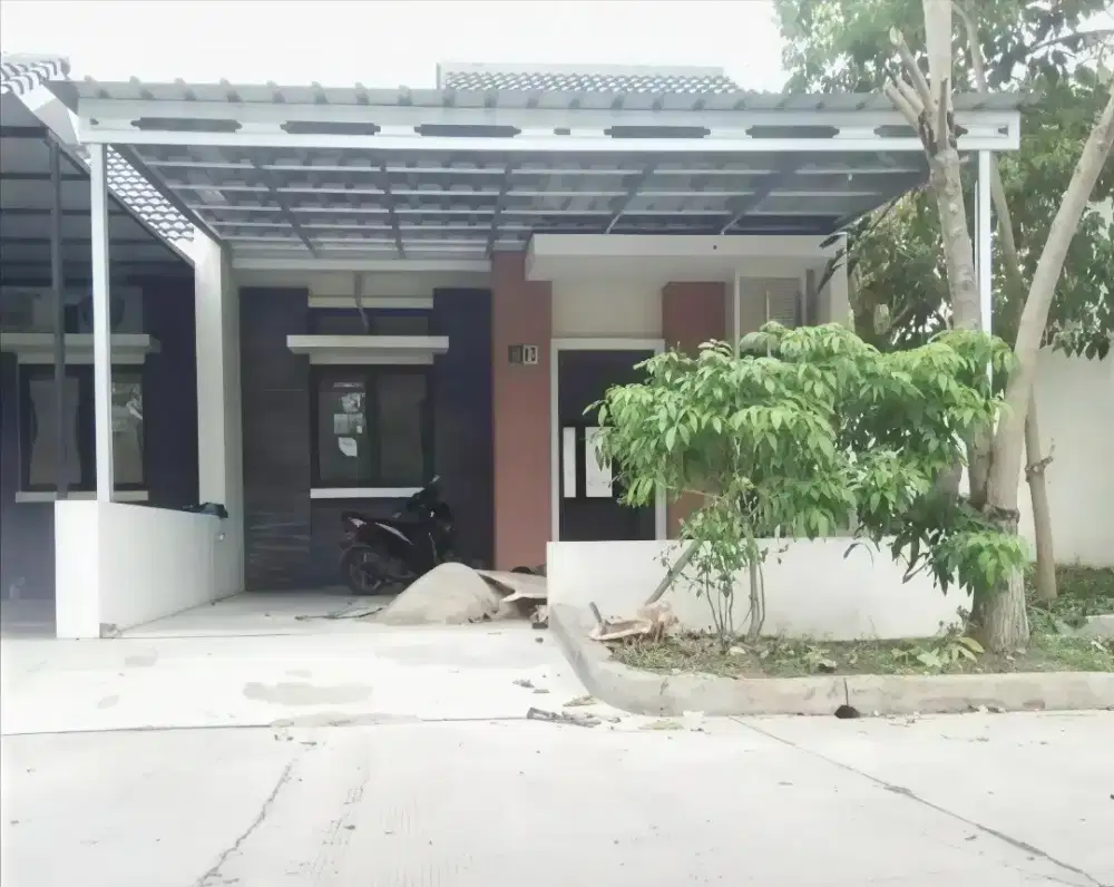 Kanopi rangka baja ringan