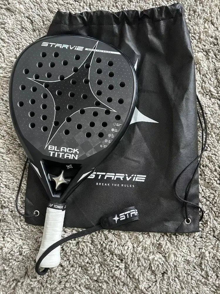 Padel Raket Starvie Black Titan