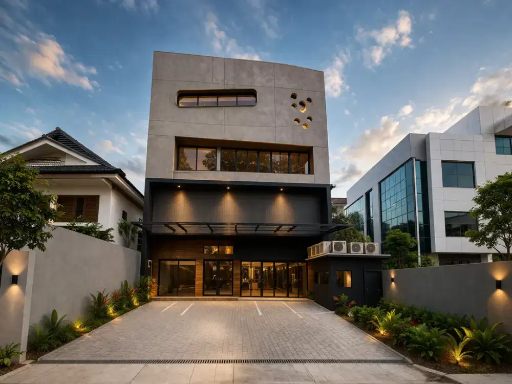 RUKO GANDENG 4 LANTAI PONDOK PINANG PARKIR LUAS DEKAT PONDOK INDAH