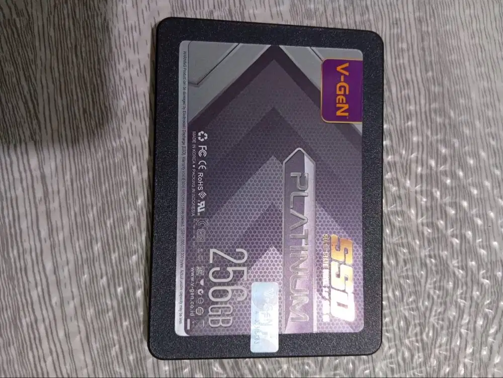 ssd sata Vgen Platinum 256gb sentinel 100%