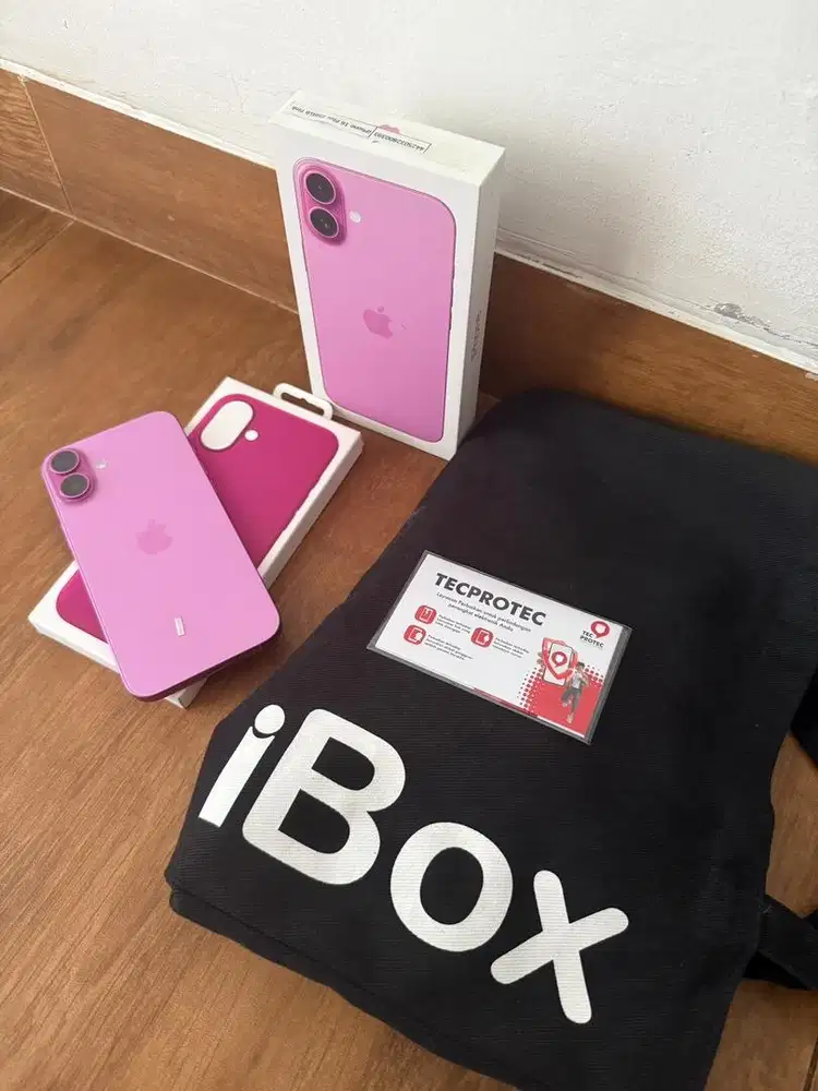 IPHONE 16 Plus 256gb Pink (Bekas)