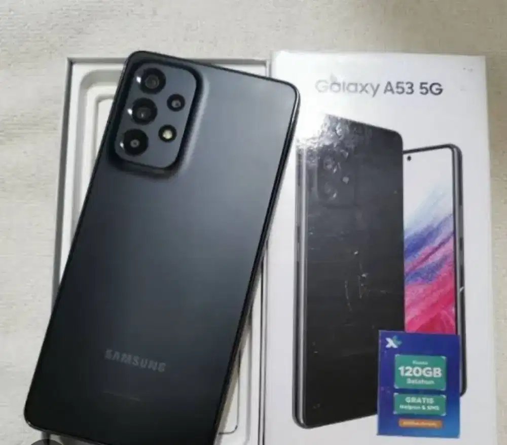 Murah hp samsung A53 5G 8/256 lkp, bs TT