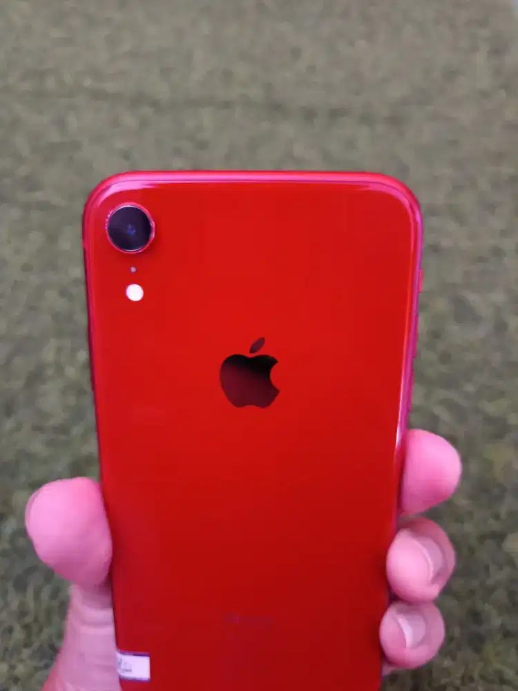 iphone XR 64gb merah mulus mewah