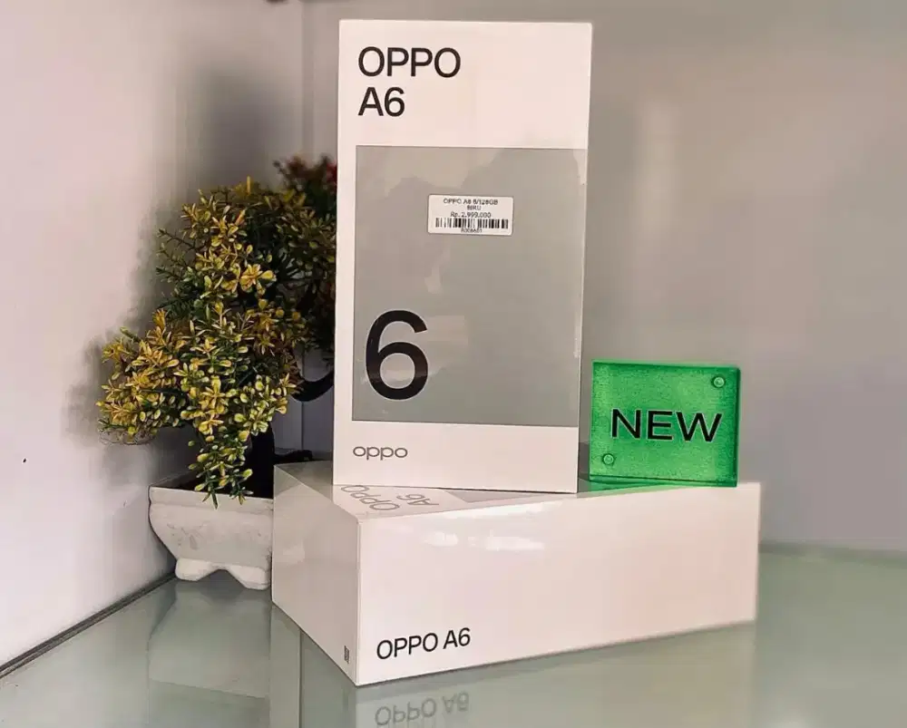 OPPO A6 GARANSI 1 TAHUN