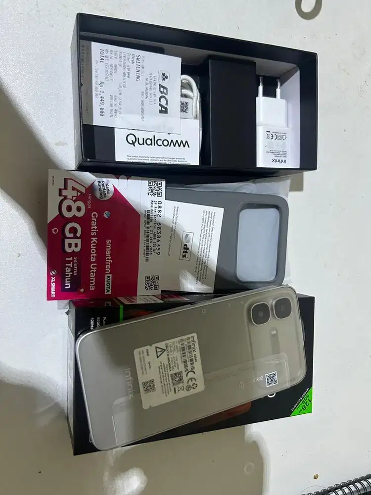 Hp infinix smart 20 baru buka doank