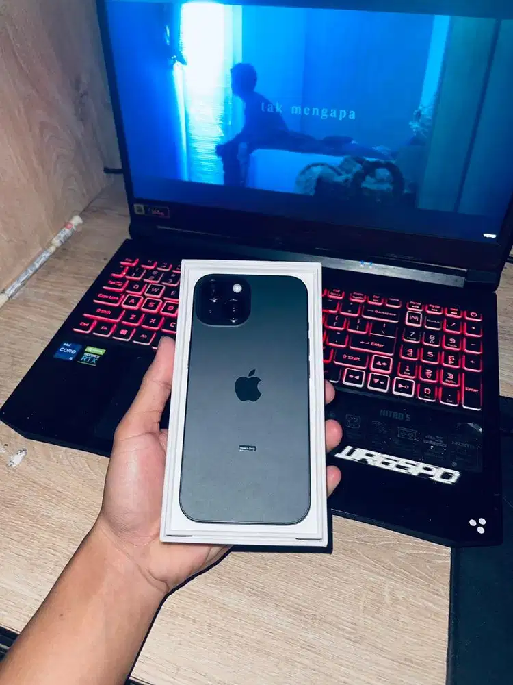 iphone 15 black 128 gb ibox (open box)