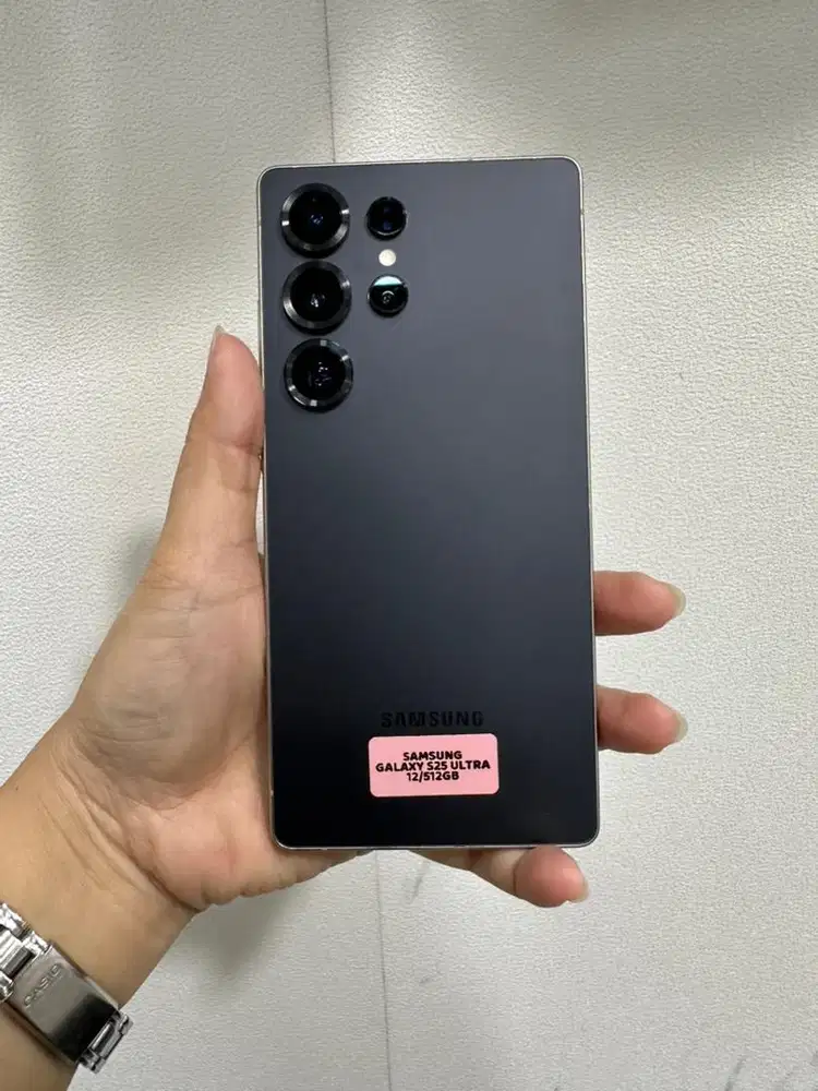 Second Samsung S25 Ultra 12/512GB Black Ex Garansi Resmi Sein
