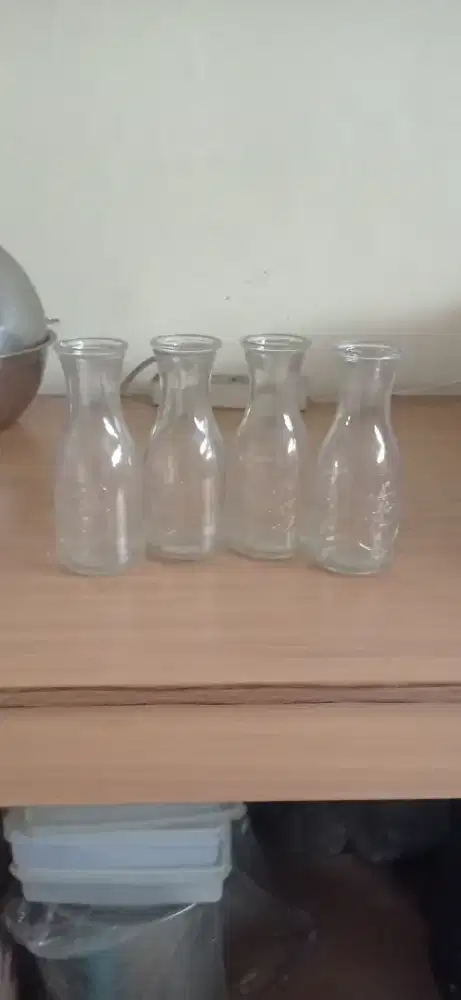 Botol kaca tebal 4pc
