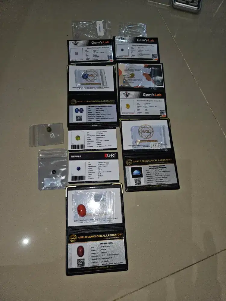 Natural permata batu plus Memo borongan/ satuan semua