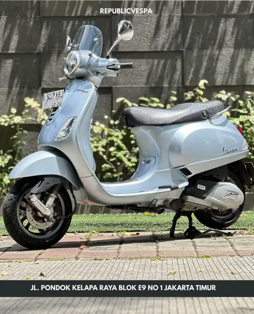 DIJUAL VESPA LX 125 IGET FACELIFT TAHUN 2022 PERFECT CONDITION