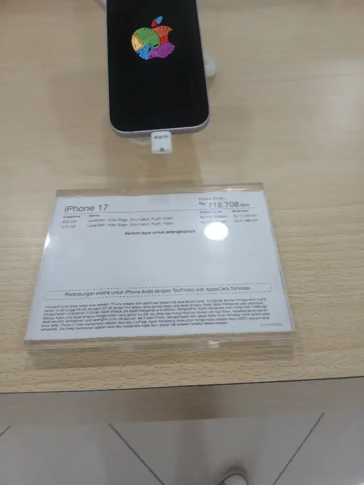 Promo cicilan iphone 17 basic bunga 0% free2x cicilan