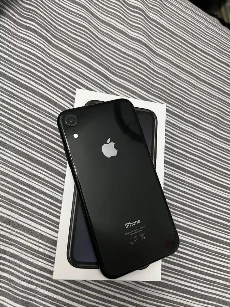 iPhone XR 128GB iBox Black | Unit+Box | Face ID ON | BH 75%