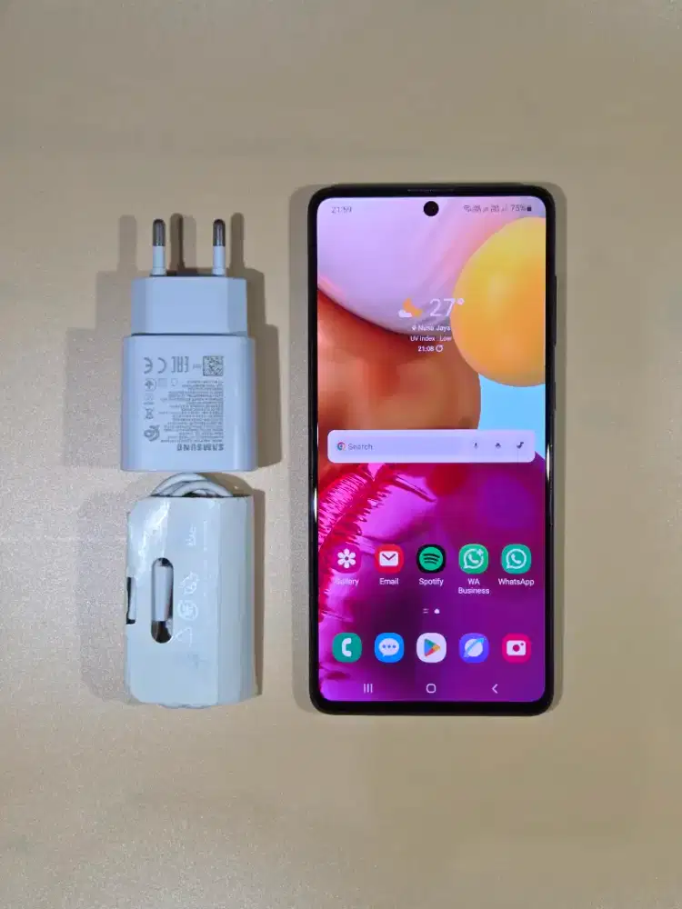 Samsung A71 8/128 (SEIN) Resmi | Unit Only | Baca Deskripsi Iklan