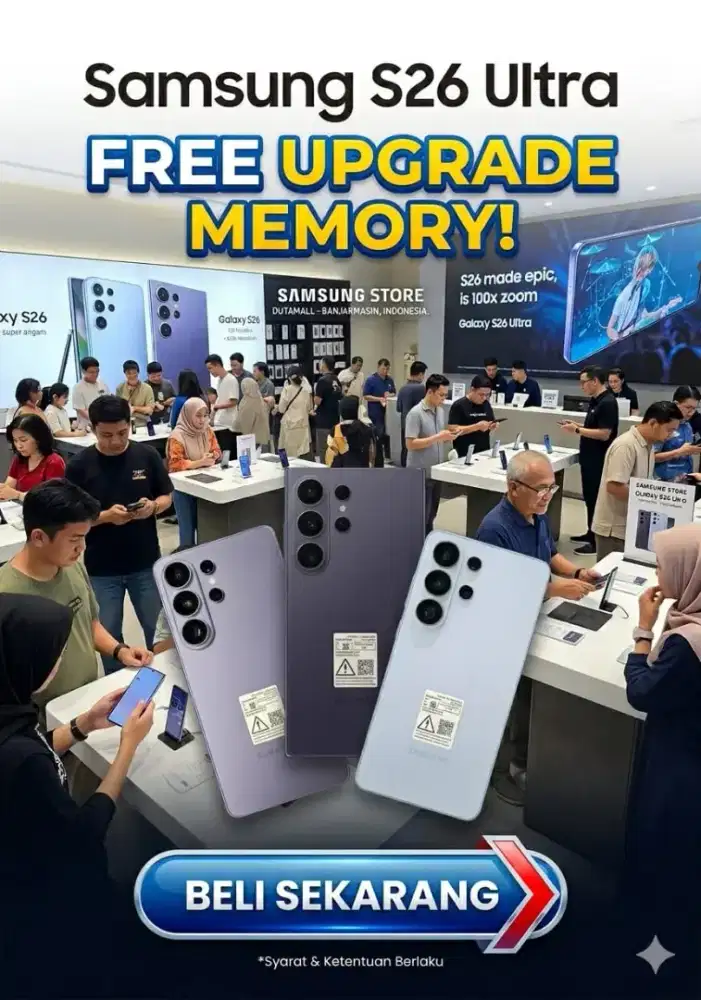 Penawaran Spesial Samsung Galaxy S26 Series