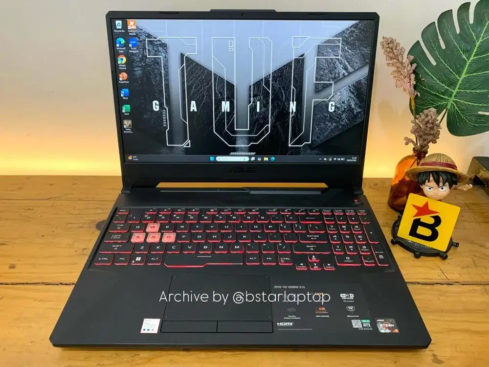 Laptop Gaming Asus TUF Gaming A15 Ryzen 7 RAM 16 Nvidia RTX 3060 6GB