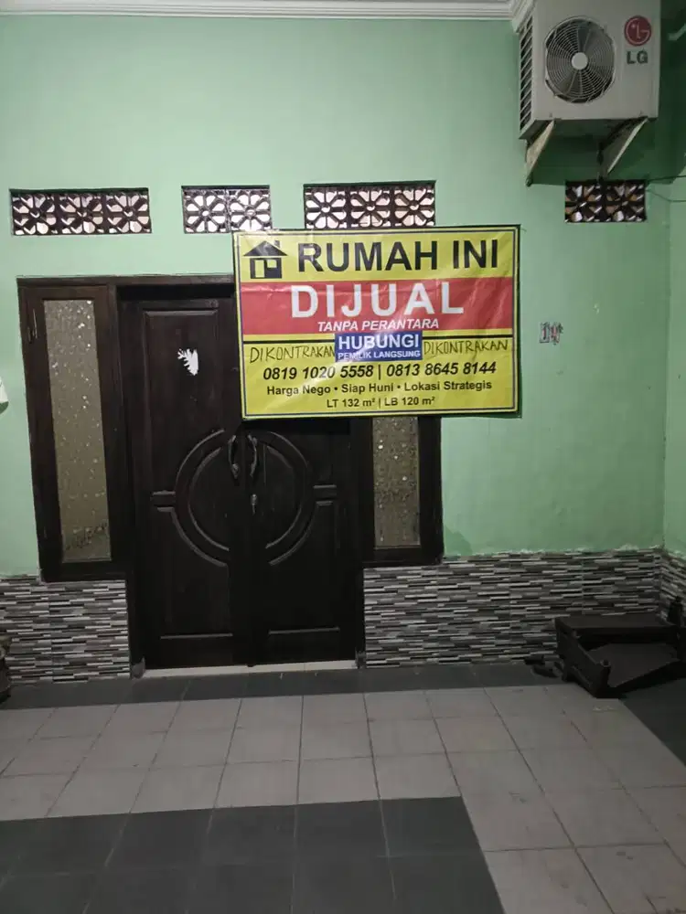 Rumah siap huni jual cepat
