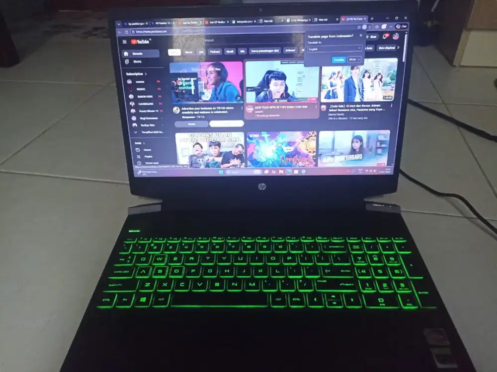 LAPTOP GAMING HP PAVILION 15