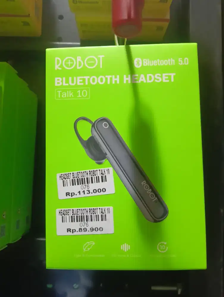 HEADSET BLUETOOTH ROBOT TALK 10 | ATLANTIS DAHSYAT