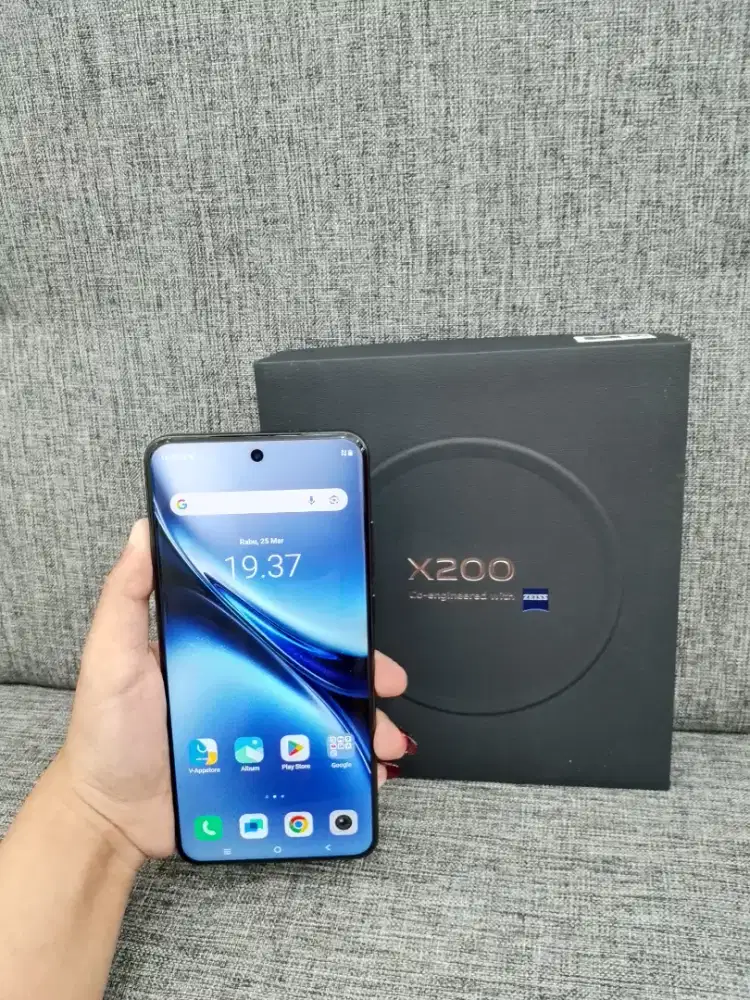 Vivo X200 12/256 Fulset ori resmi  no minus mulus