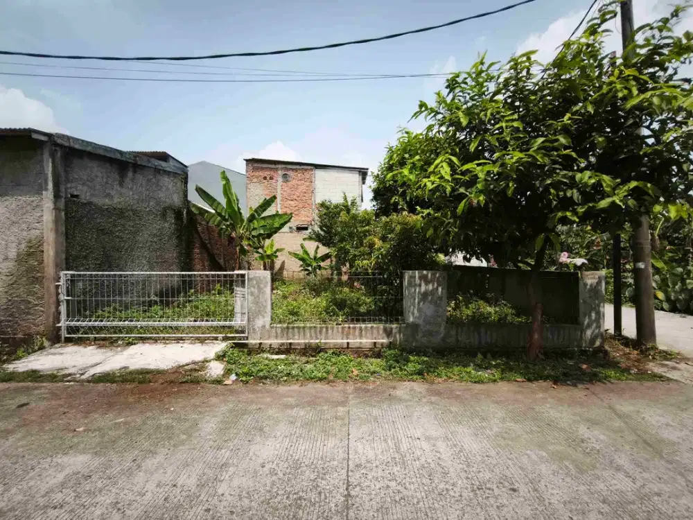 Dijual Tanah Kavling Hook Murah Strategis Di Dalam Perumahan Bojonggede Dekat Pemda Cibinong