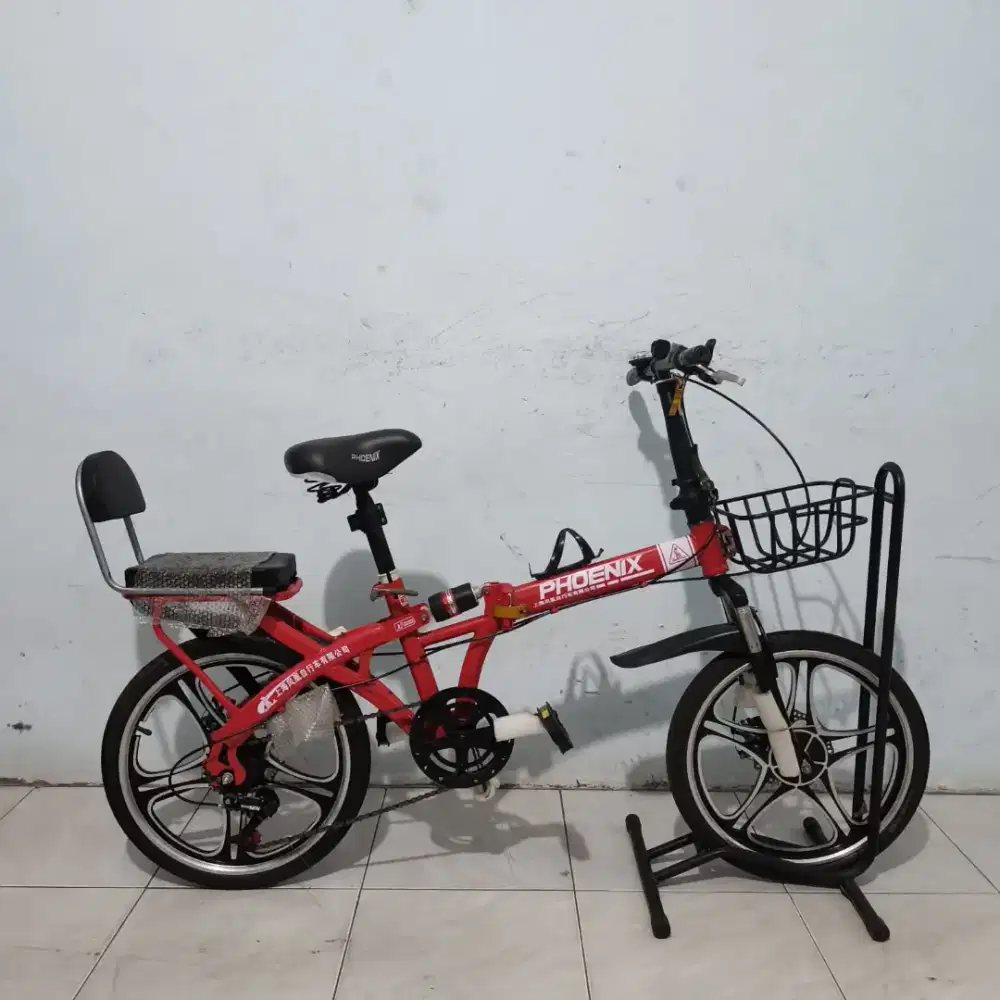 Sepeda Lipat Phoenix luar negeri punya ukuran 20 inci kondisi baru