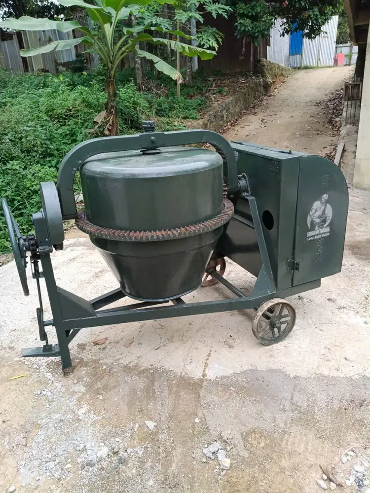 Jual Mesin Mixer Cor Beton Merk Stahleisen Gentong Kokoh