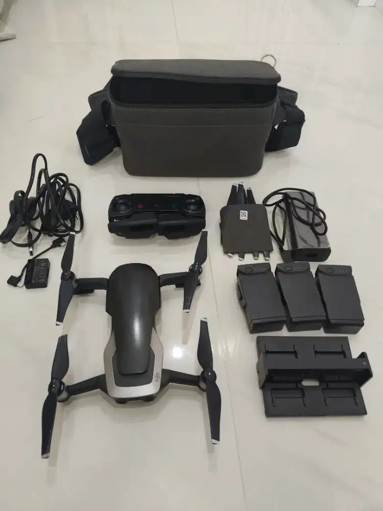 Drone DJI Mavic Air fullset lengkap + 3 batre