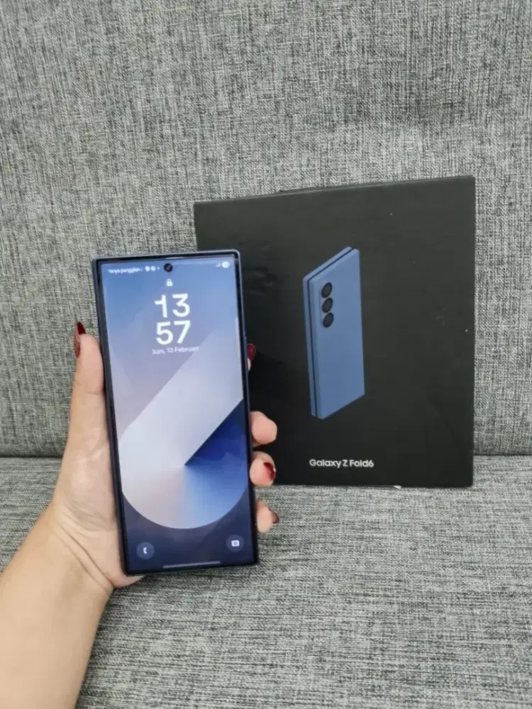 Samsung Z Fold 6 12/512 Fulset ori resmi sein no minus
