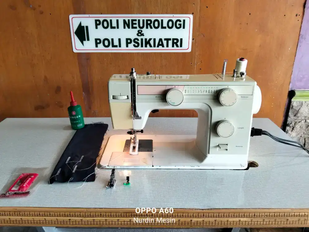 Mesin jahit Multifungsi JANOME Original Japan komplit siappakai ok