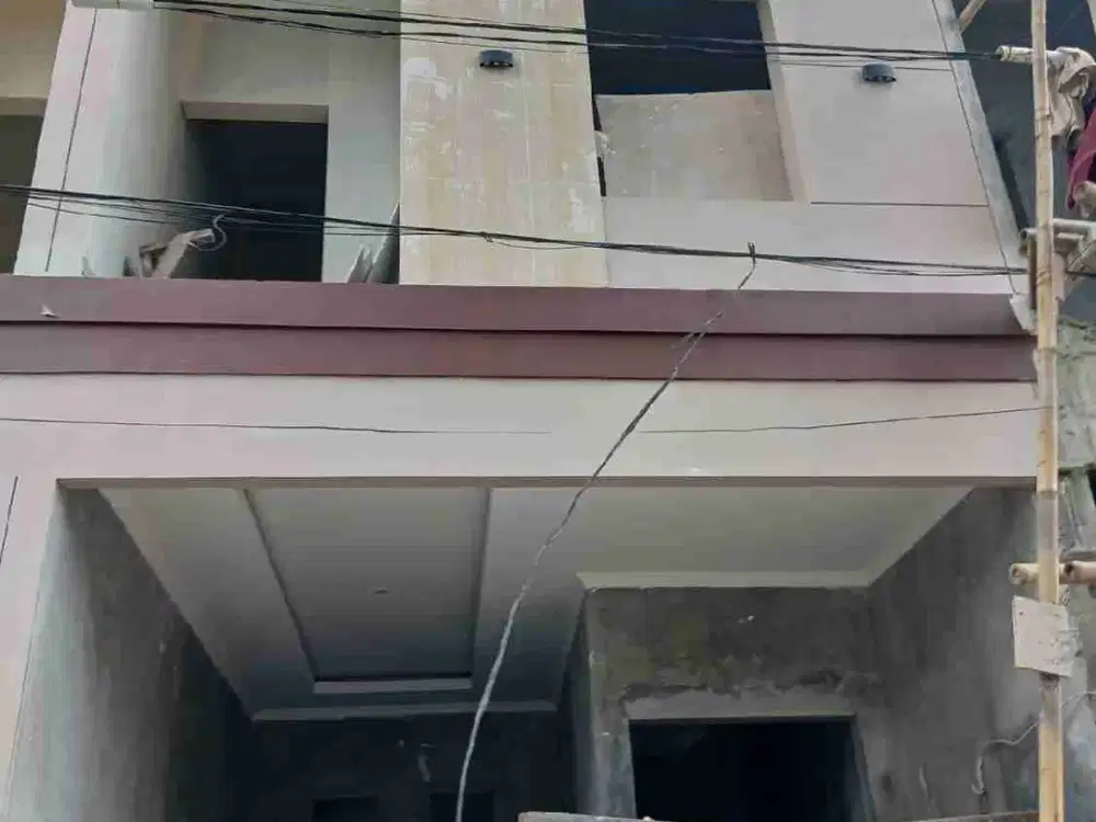 DIJUAL RUMAH BARU BAGUS 2LANTAI KEMBAR 3 PINGGIR JALAN AKSES MBL CONDET SHM PBG