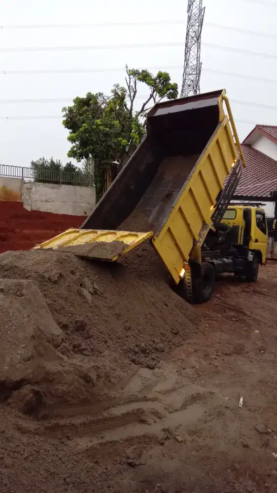 Menjual batu, pasir, abu, split dll